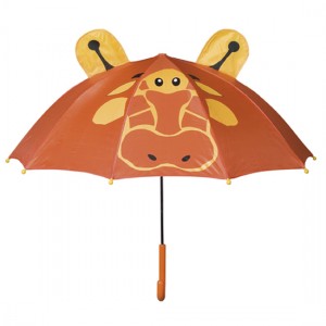 Detský dáždnik s uškami -  žirafa