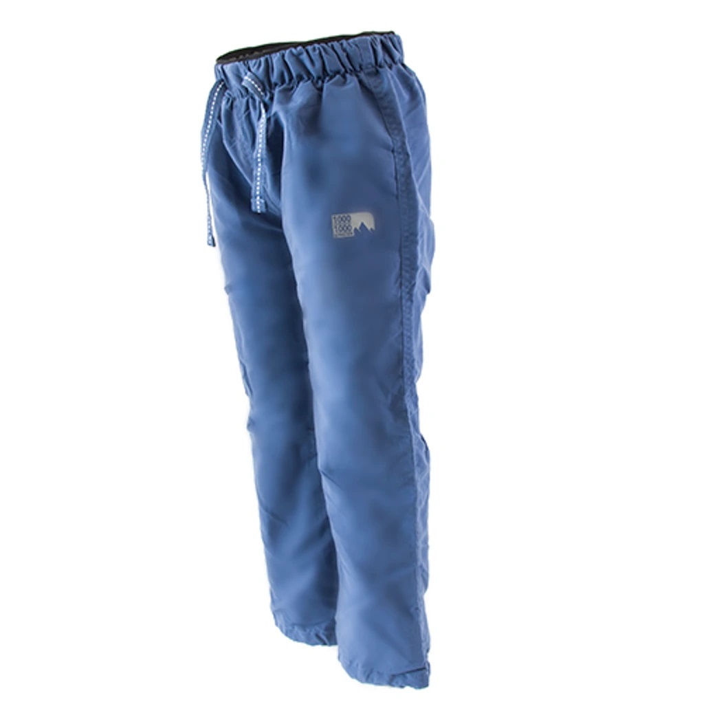 PIDILIDI zimné nohavice s fleecovou podšívkou outdoorové PD1075-modrá-140
