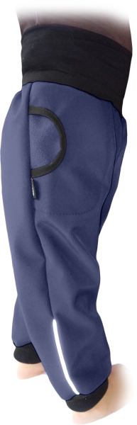Softshellové nohavice - antracit-110