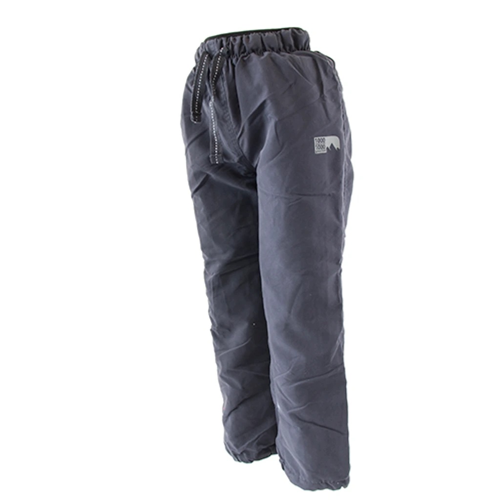 PIDILIDI športové nohavice s balnenou podšívkou PD1074-09 šedá-116