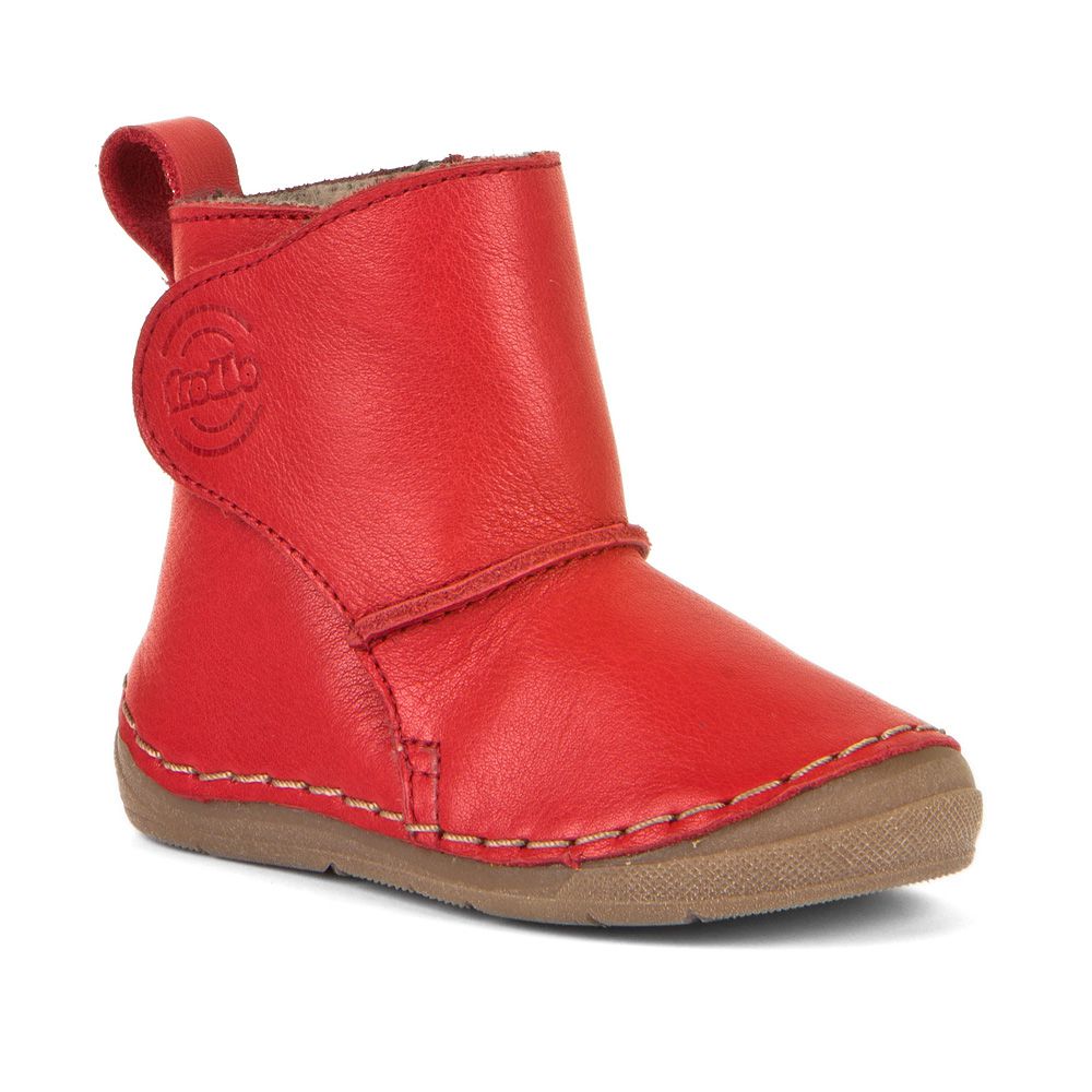 Froddo Boots flexible  červené-29