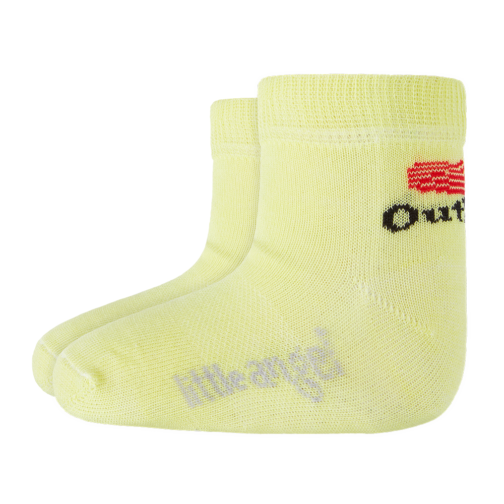 Ponožky nízke ANGEL - Outlast® -citronová-25-29