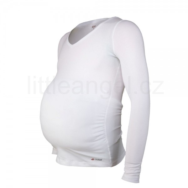 Tehotenské tričko DR Angel Outlast biele