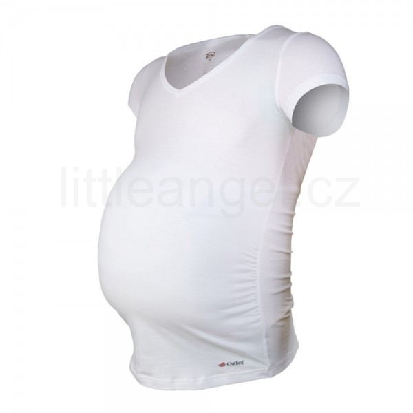 Tehotenské tričko KR Angel Outlast biela