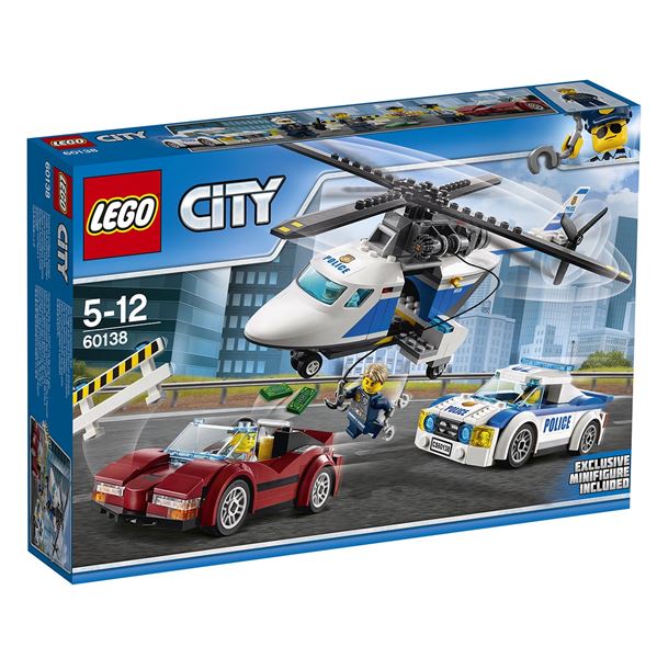 Lego City 60138 Naháňačka vo vysokej rýchlosti