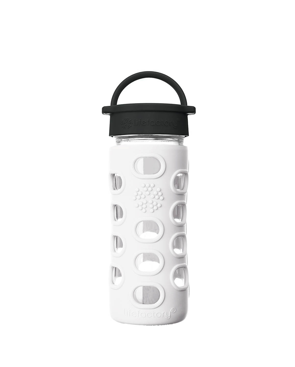 LIFEFACTORY FĽAŠA  S KLASICKÝM UZÁVEROM 350ML arctic white
