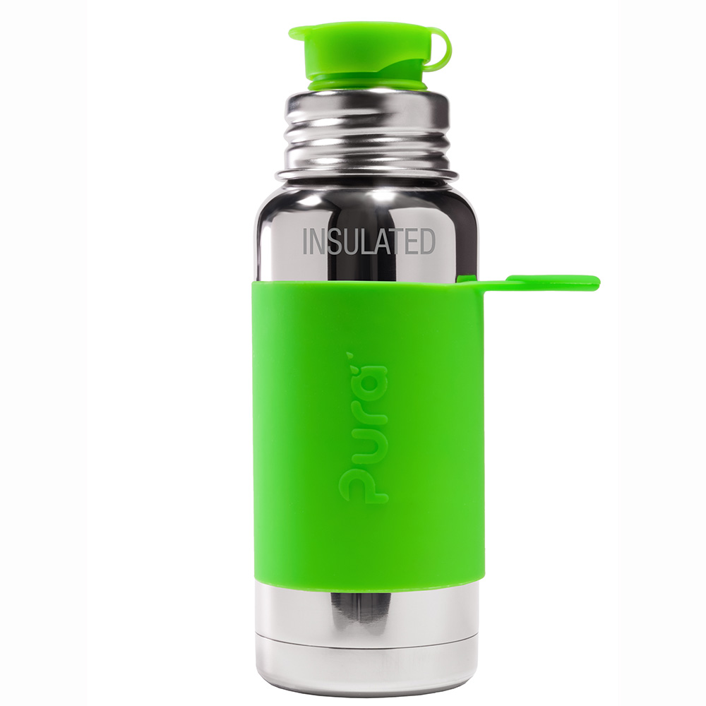 Pura® TERMO fľaša so športovým uzáverom 457ml- zelená