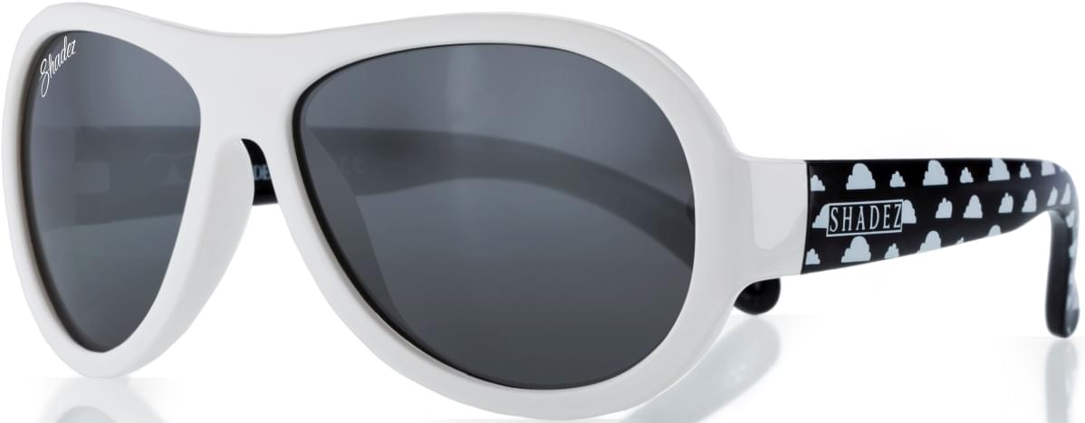 SHADEZ slnečné okuliare Designers - Cloud Print White- 3-7rokov
