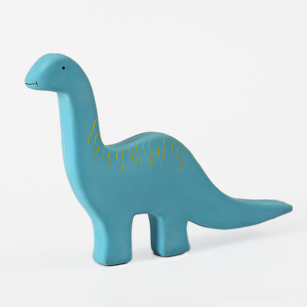 Tikiri Baby dinosaurus– hračka a hryzátko z prírodnej gumy- brachiosaurus
