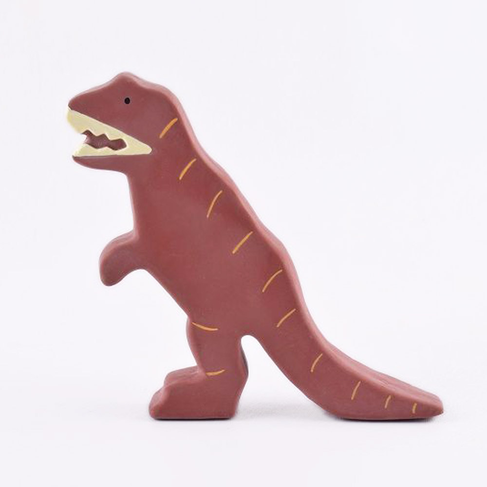 Tikiri Baby dinosaurus– hračka a hryzátko z prírodnej gumy- tyranosaurus-rex