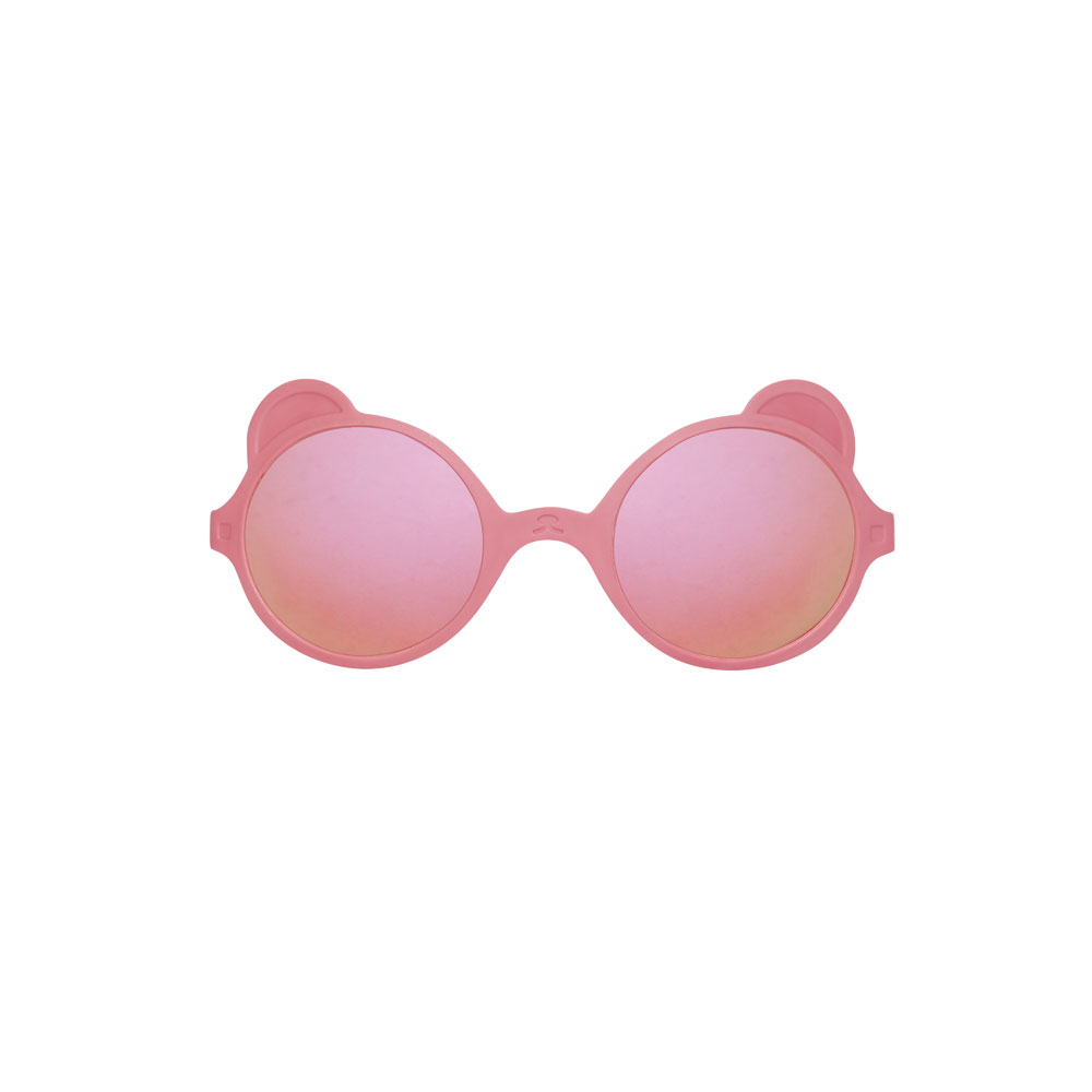 KIETLA slnečné okuliare OURS’ON - zrkadlovky antik-pink-1-2roky