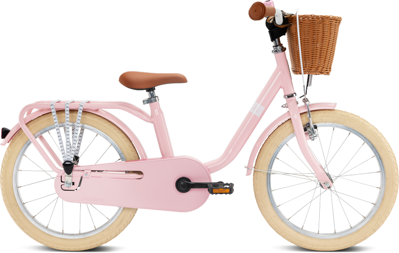 PUKY - Detský bicykel Steel Classic 18 - retro ružová