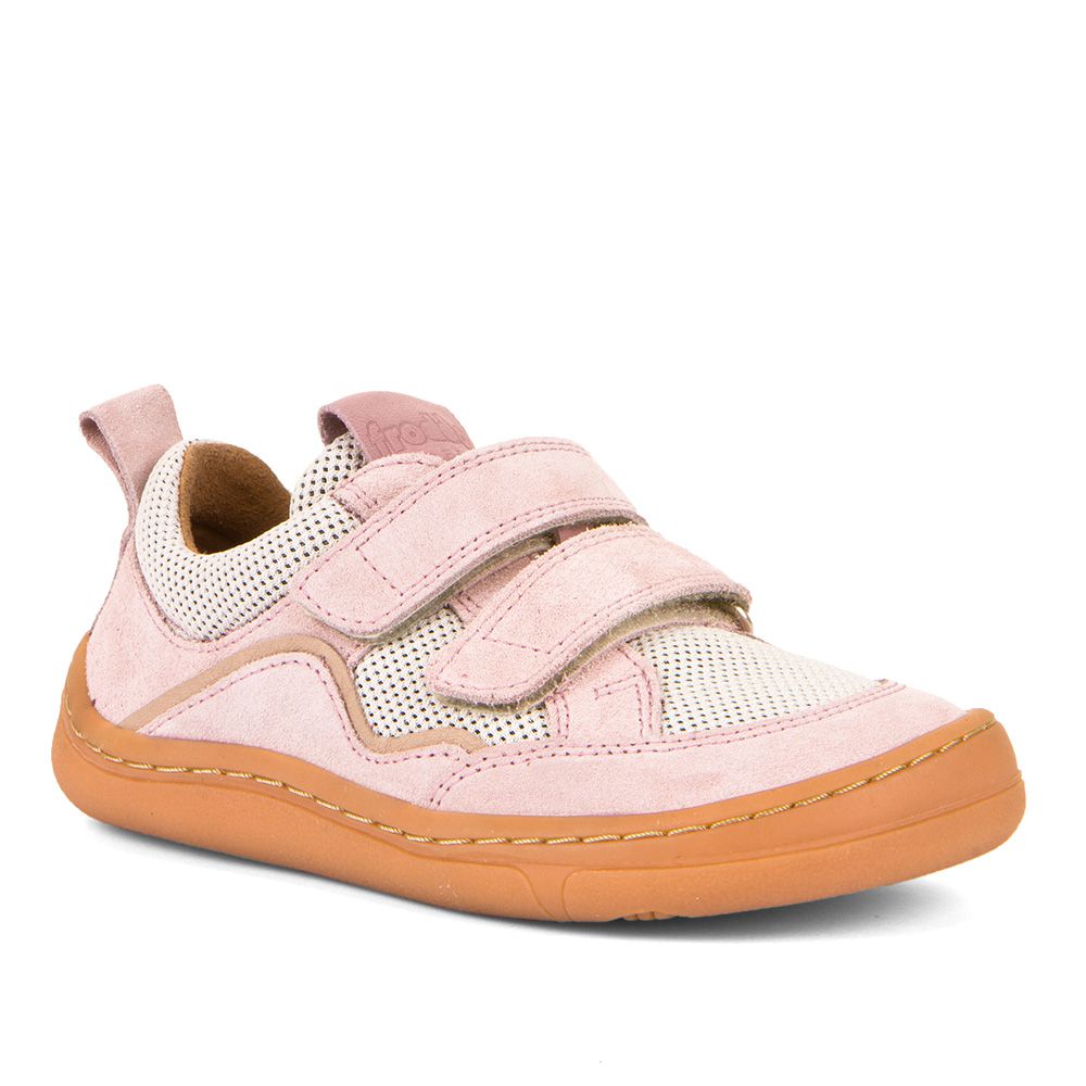 2022 Froddo barefoot topánky na suchý zips D-VELCRO- ružova