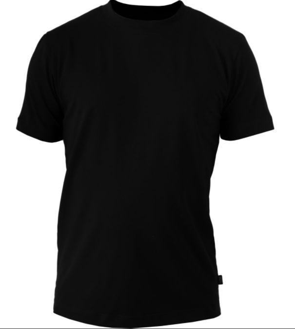 Pánske tričko Marek, krátky rukáv- čierne