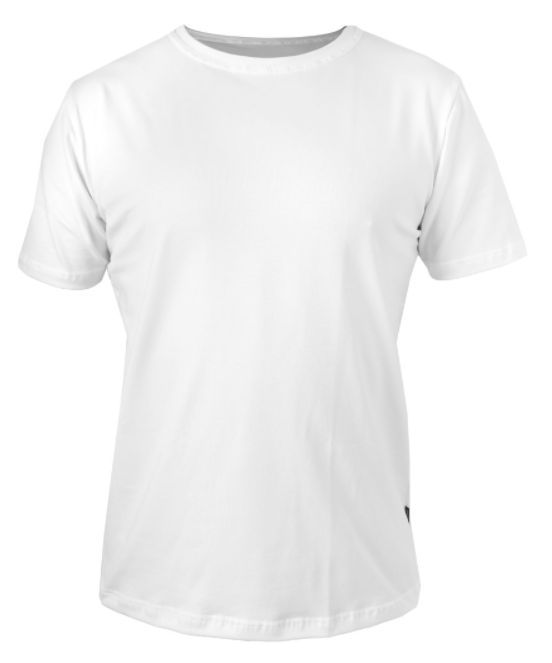 Pánske tričko Marek, krátky rukáv- biele