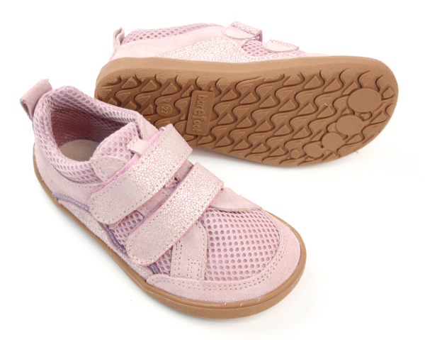 EF Barefoot sieťované topánky 3403 PINK