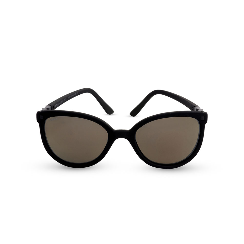 KiETLA CraZyg-Zag slnečné okuliare BuZZ 4-6 rokov- black-zrkadlovky
