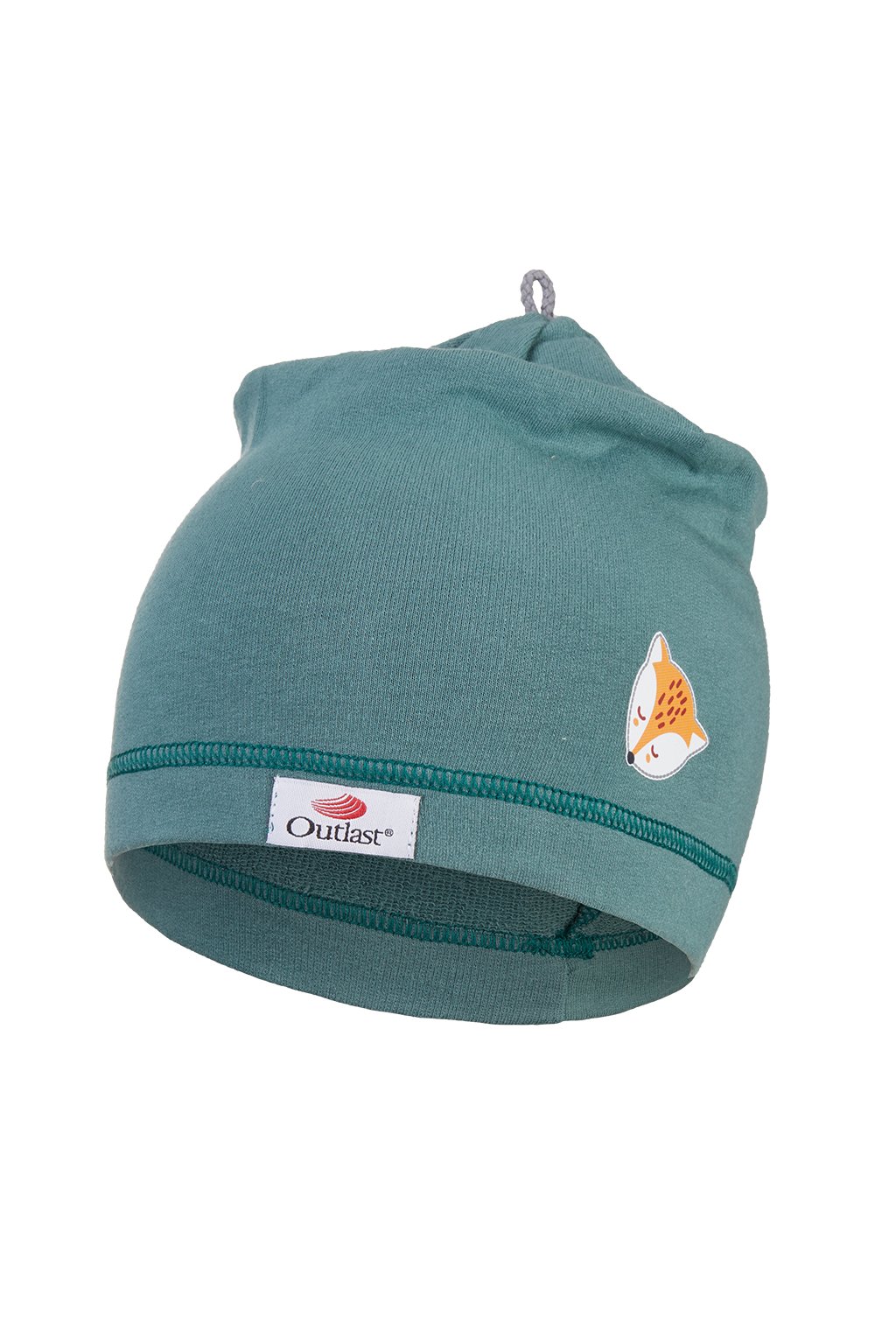 ČIAPKA SMYK  ANGEL OUTLAST® naťahovacia-LIŠKA  khaki-41-44cm