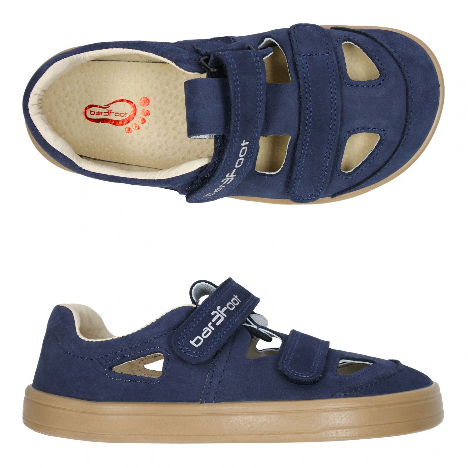 3F Barefoot sandále kožené CROSS SANDAL 4BC25 / 4-na objednávku