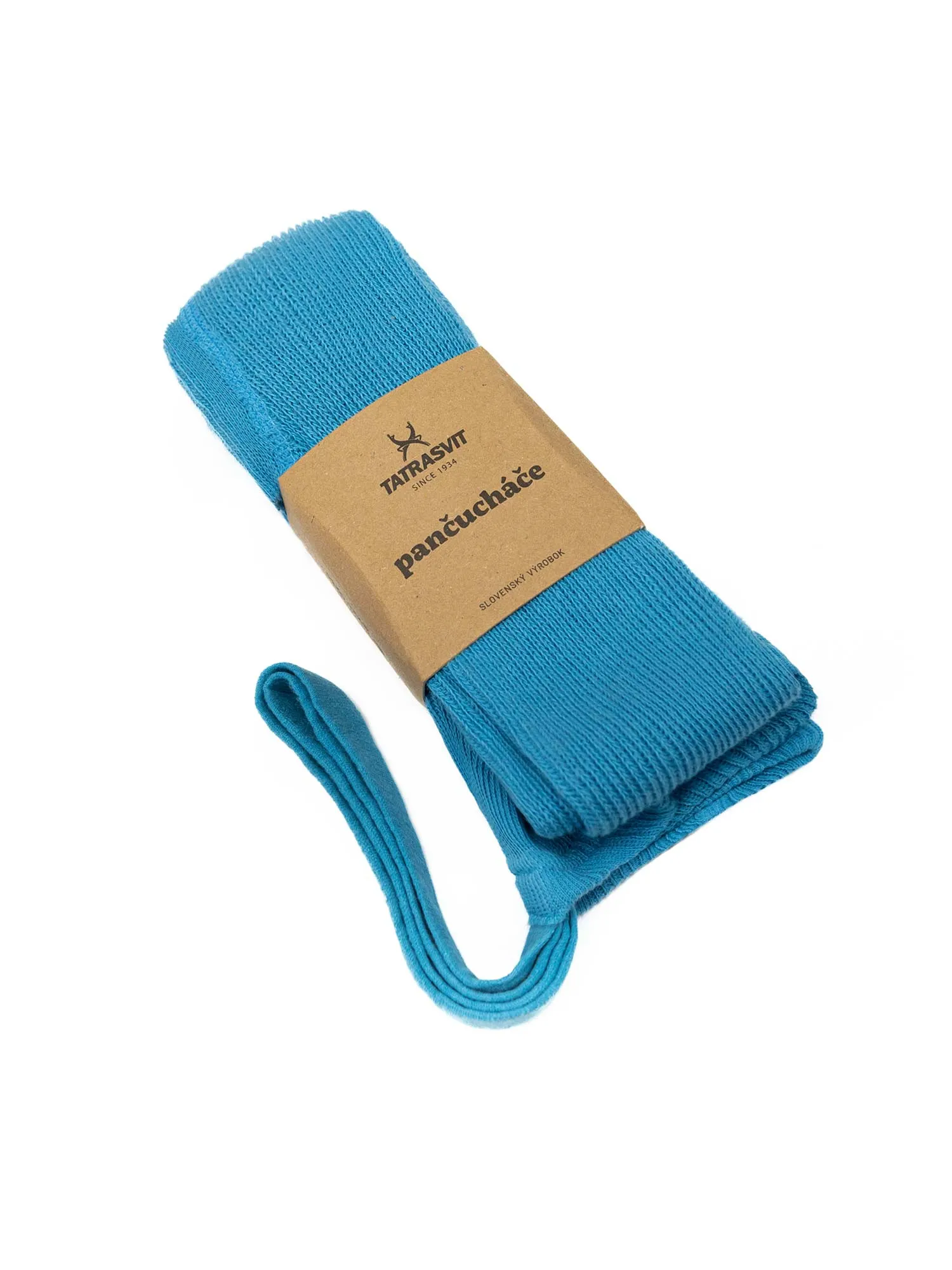 DUCIKA klasické detské pančušky zo 100% bavlny s trakmi-modrá