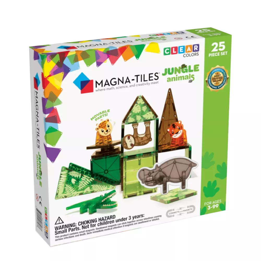 Magnetická stavebnica Jungle 25 dielov Magna Tiles