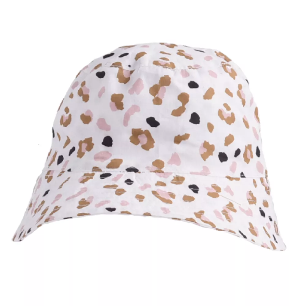 Klobúčik s UPF 50+ Leopard béžový