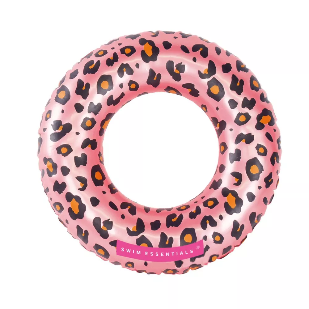 Nafukovacie koleso Leopard ružový 50 cm