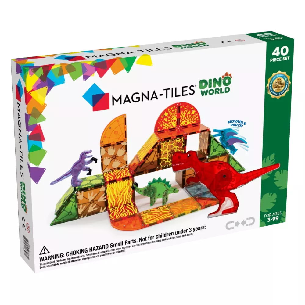 Magnetická stavebnica Dino 40 dielov Magna TIles
