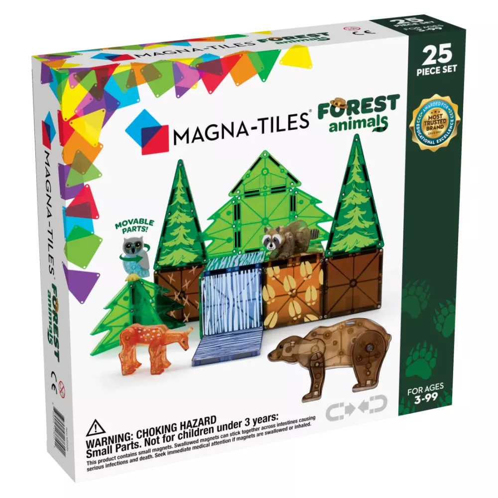 Magnetická stavebnica Forest 25 dielov  Magna TIles