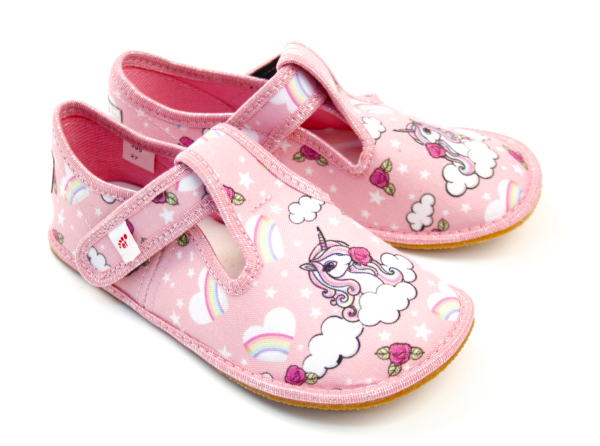 Ef Barefoot papuče 395 unicorn