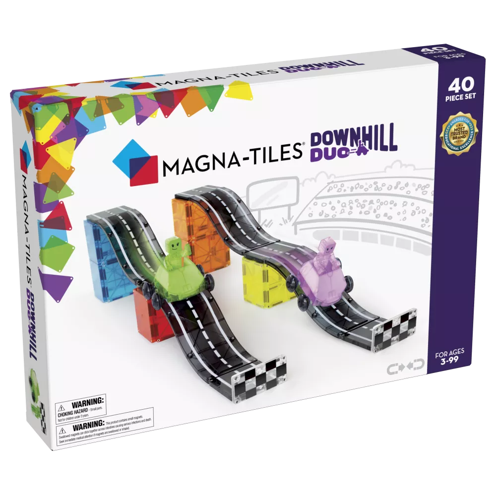 Magnetická stavebnica Downhill Duo 40 dielov Magna Tiles