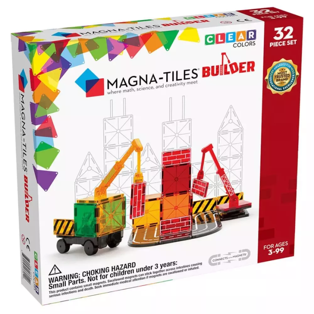 Magnetická stavebnica Builder 32 dielov Magna Tiles