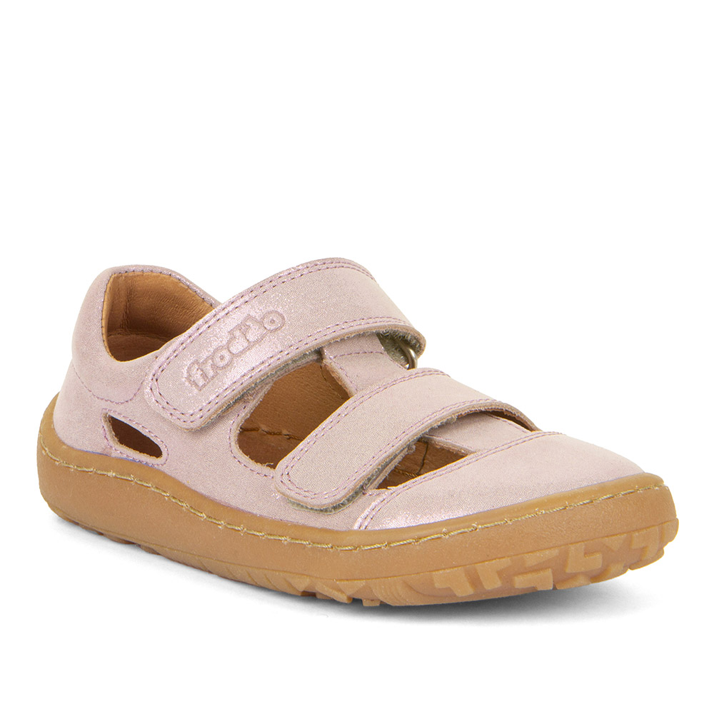 2024 Froddo barefoot sandále D-VELCRO- pink shine-na objednávku