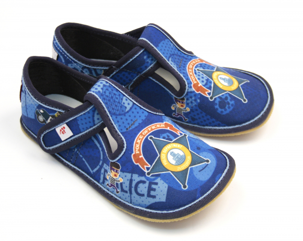 Ef Barefoot papuče 395 policia-v.30