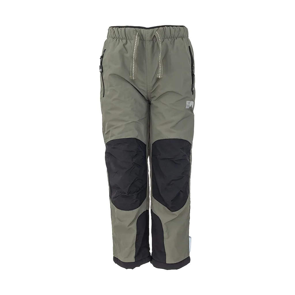 PIDILIDI zimné nohavice s fleecovou podšívkou outdoorové  PD1121-14, khaki