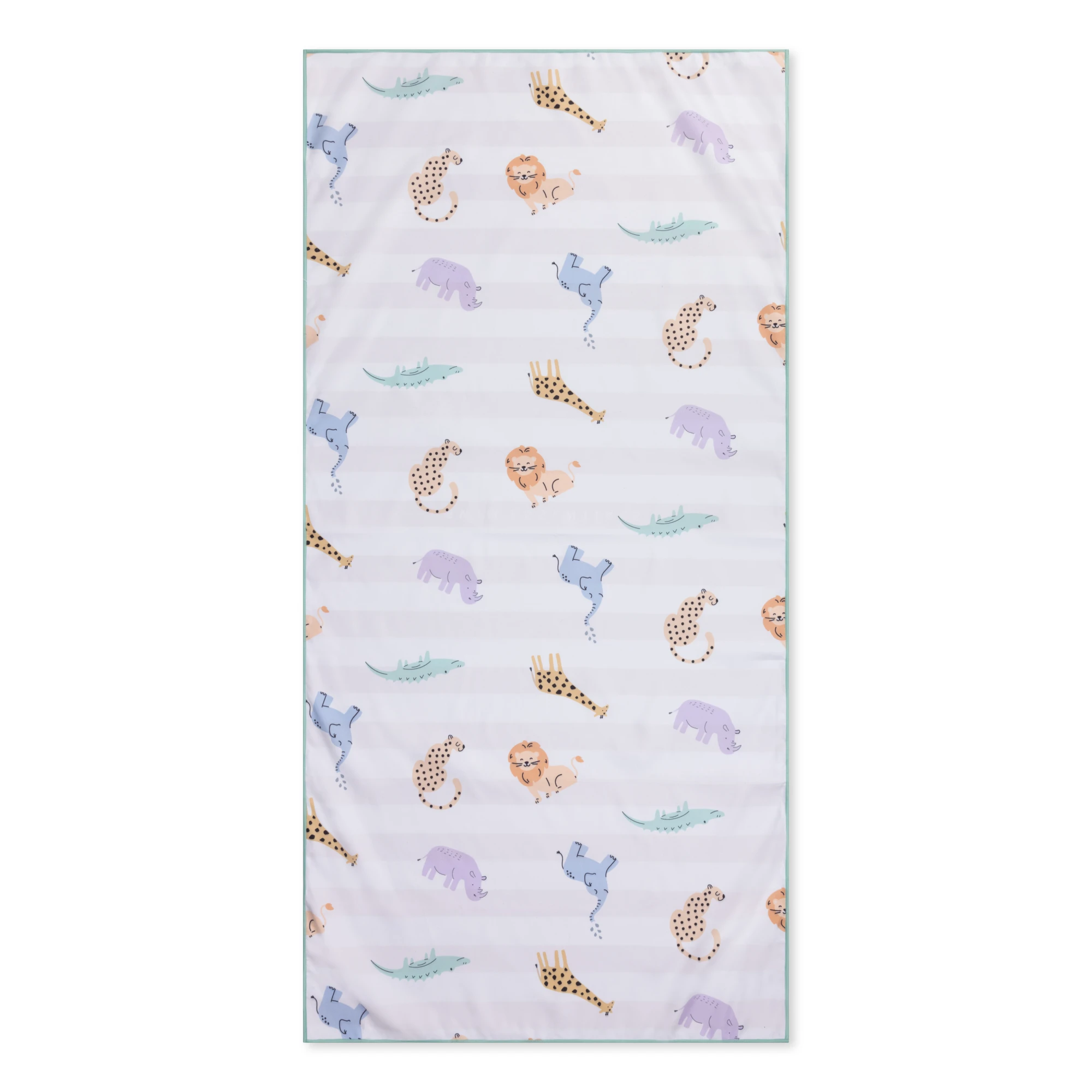 Plážový uterák z mikrovlákna 135 x 65 cm Safari