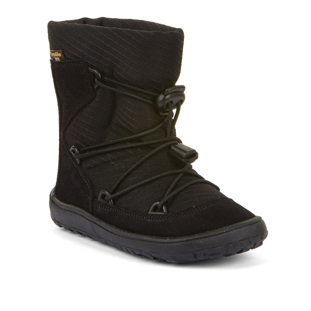 2025 Froddo barefoot čižmy TEX Track Wool čierne