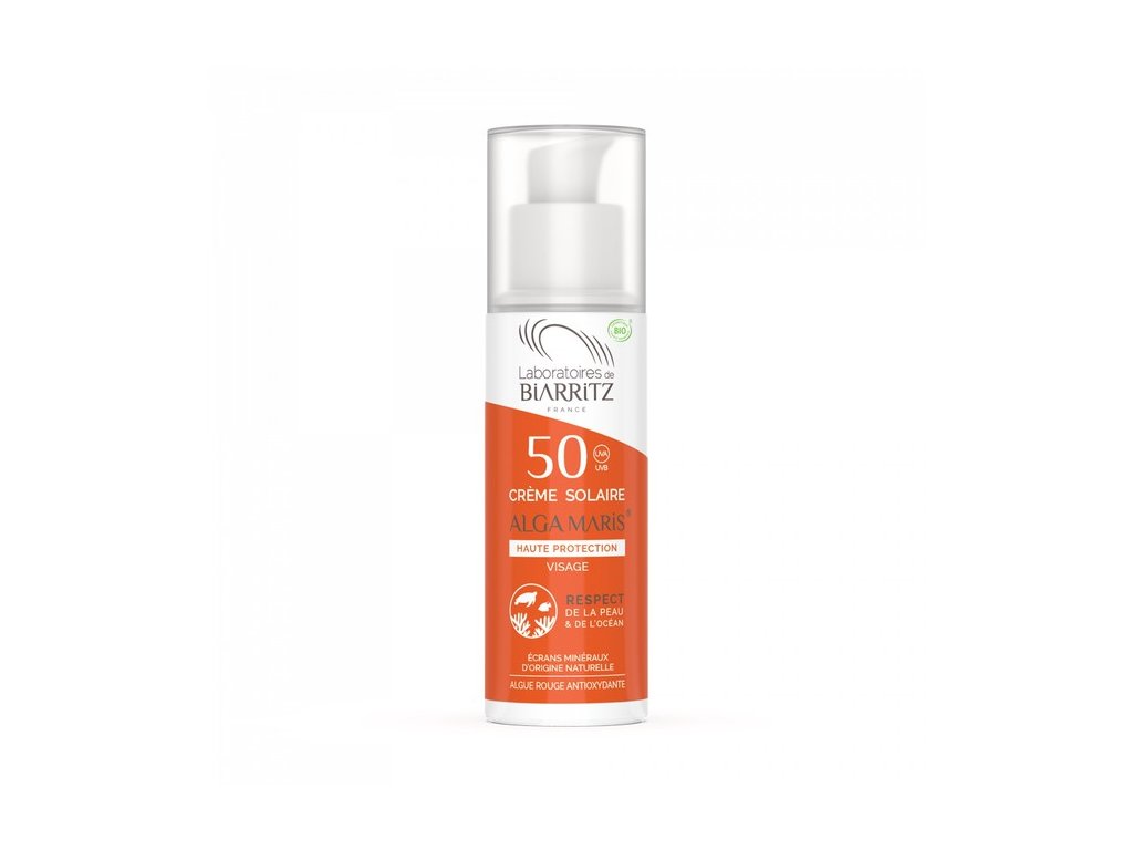 ALGA MARIS BIO PLEŤOVÝ KRÉM S FAKTOROM SPF50