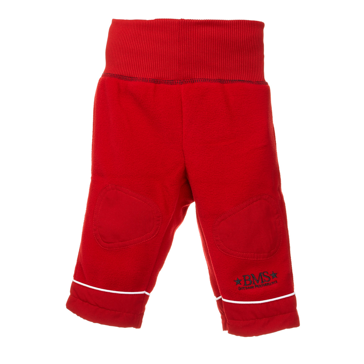 Fleesové nohavice pre deti BMS červené-86
