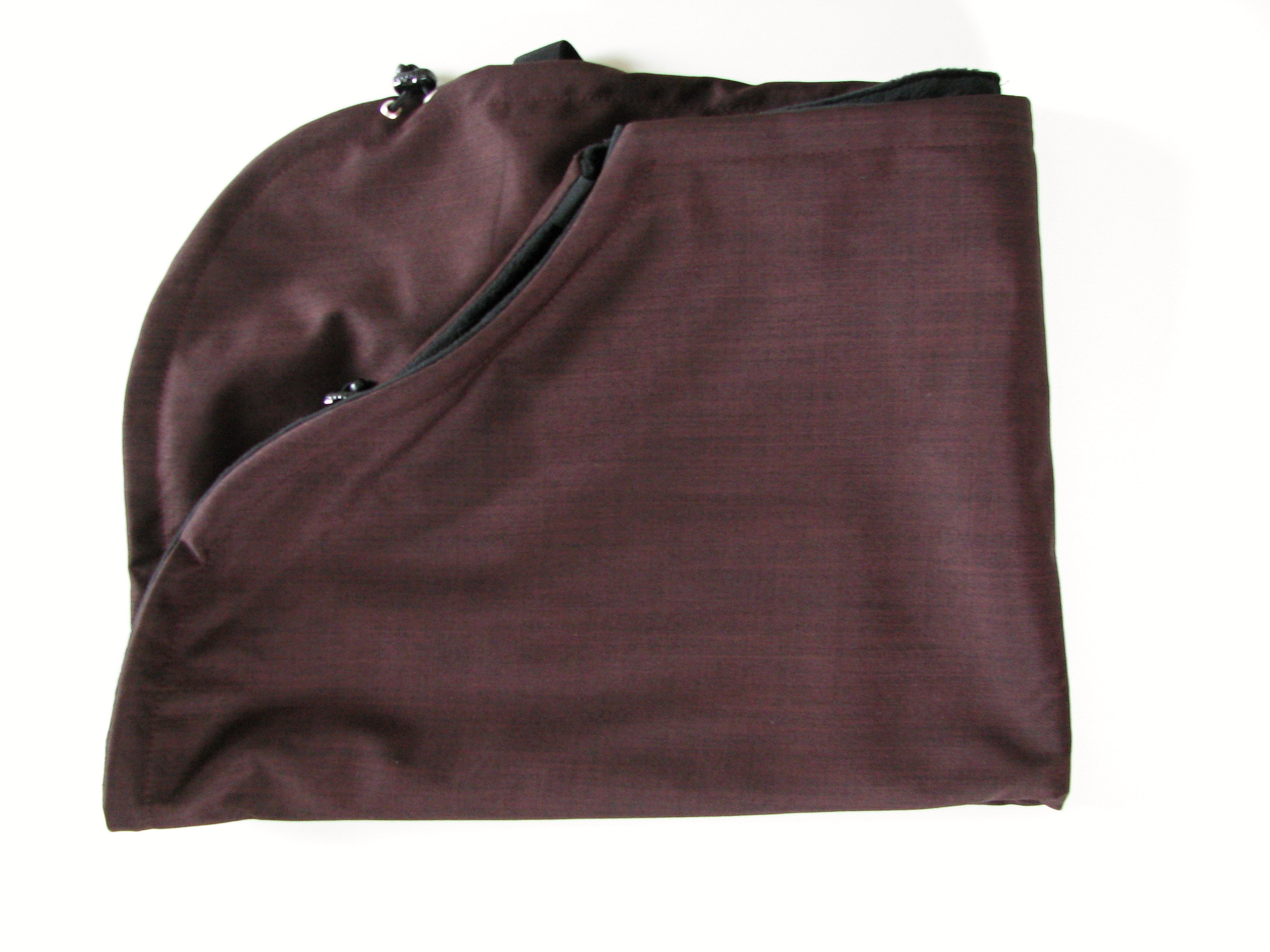 Softshellová kapsa na nosítko hnedá